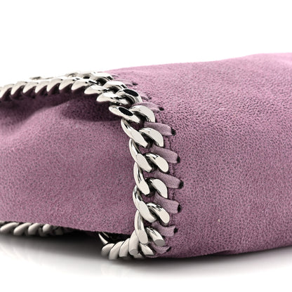 Stella McCartney Shaggy Deer Mini Falabella Fold Over Tote Amethyste 9 of 9