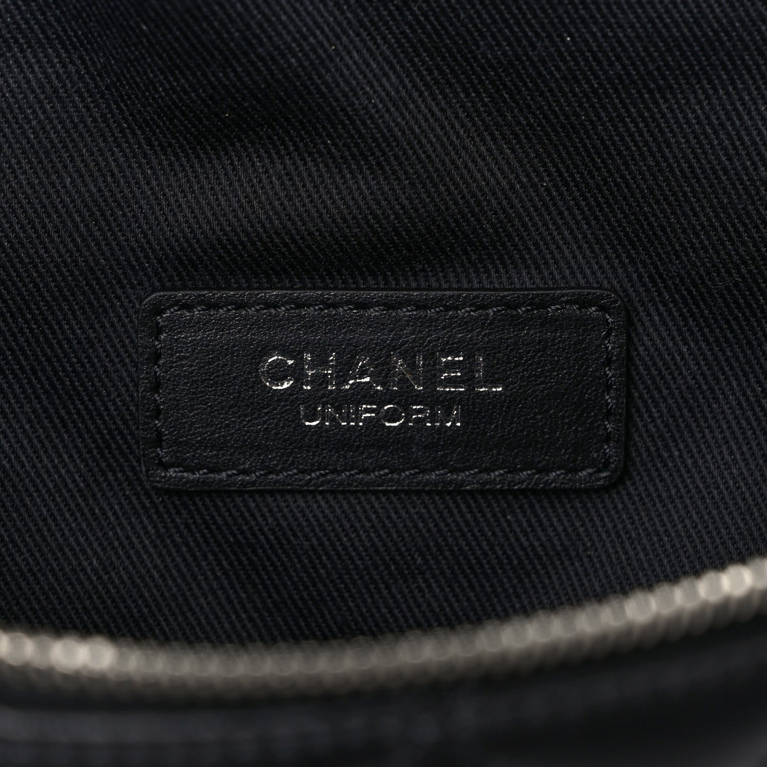 Chanel Calfskin Quilted Waist Belt Bag Black 6 of 10