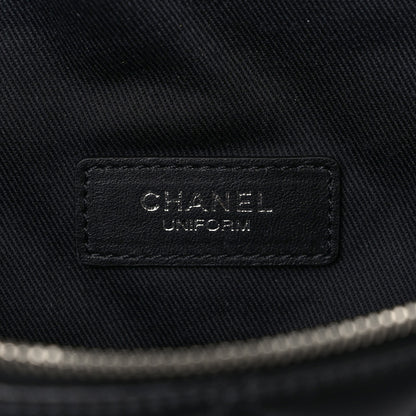 Chanel Calfskin Quilted Waist Belt Bag Black 6 of 10