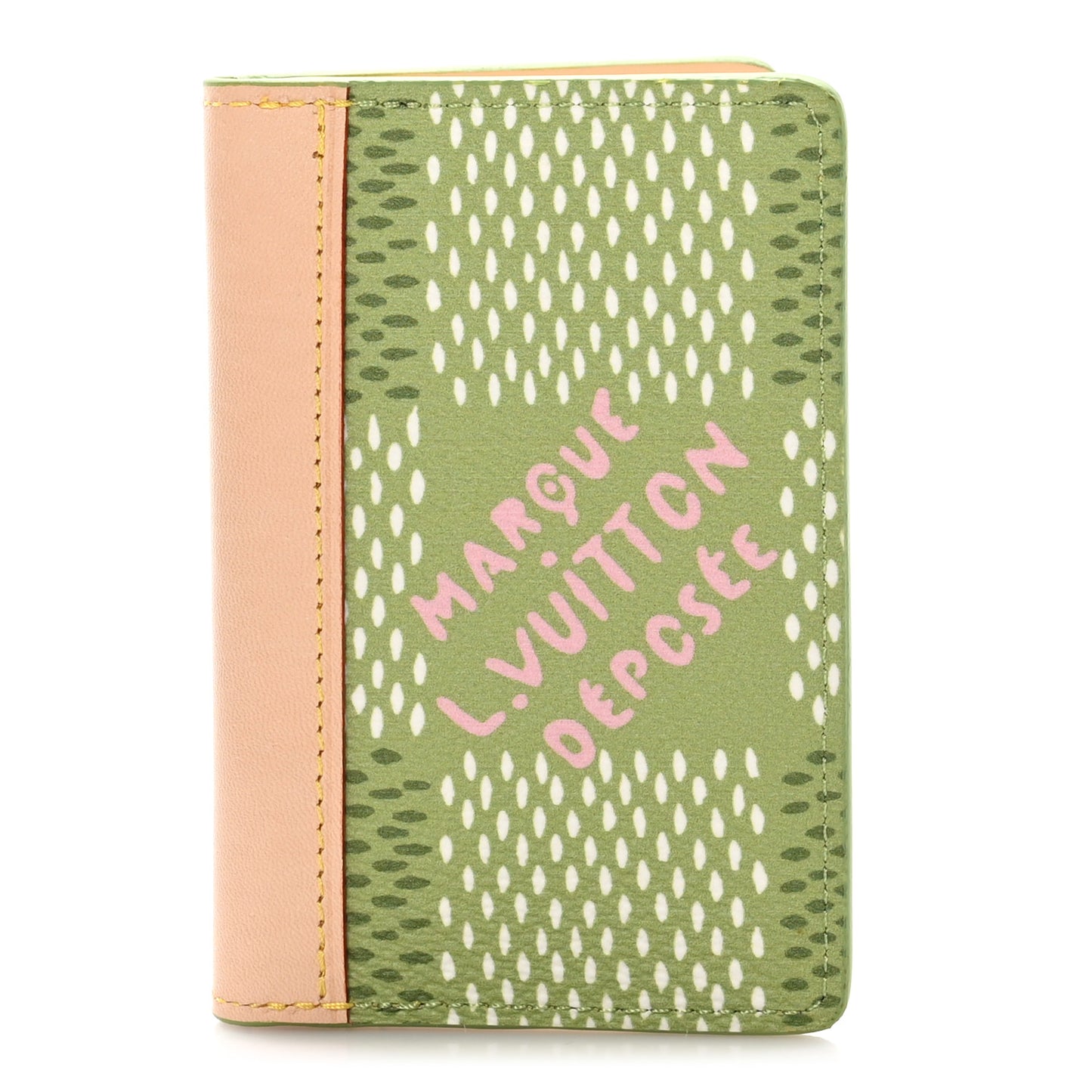 Damier Golf Pocket Organizer Green