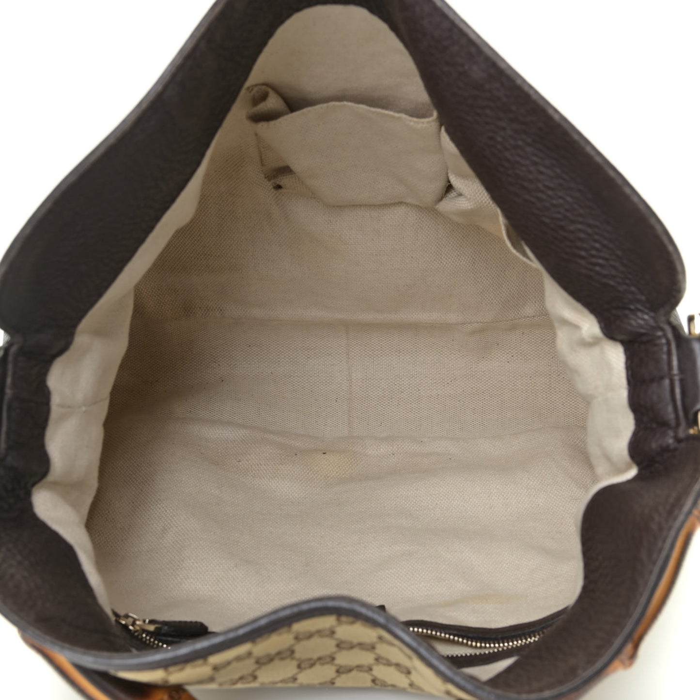 Monogram Medium Diana Bamboo Shoulder Bag Dark Brown