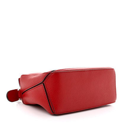 Loewe Calfskin Mini Puzzle Bag Pomodoro 4 of 10