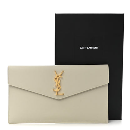 Saint Laurent Grain De Poudre Uptown Pouch Crema Soft 7 of 7