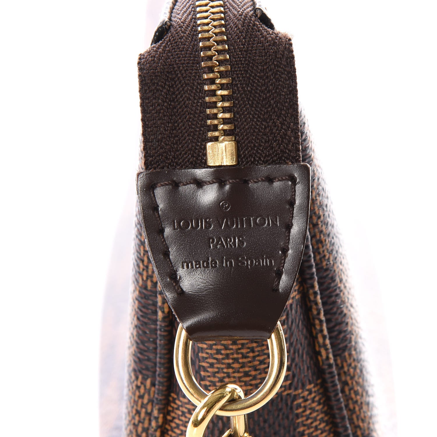 Louis Vuitton Damier Ebene Pochette Accessories NM 9 of 10