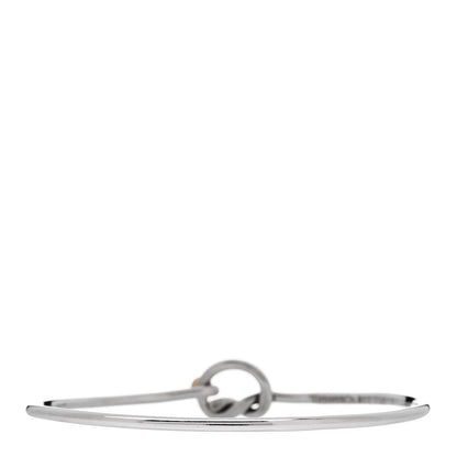 Tiffany Sterling Silver 18K Yellow Gold Knot Bracelet 2 of 3