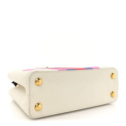 Louis Vuitton Taurillon Game On Capucines BB White 4 of 15