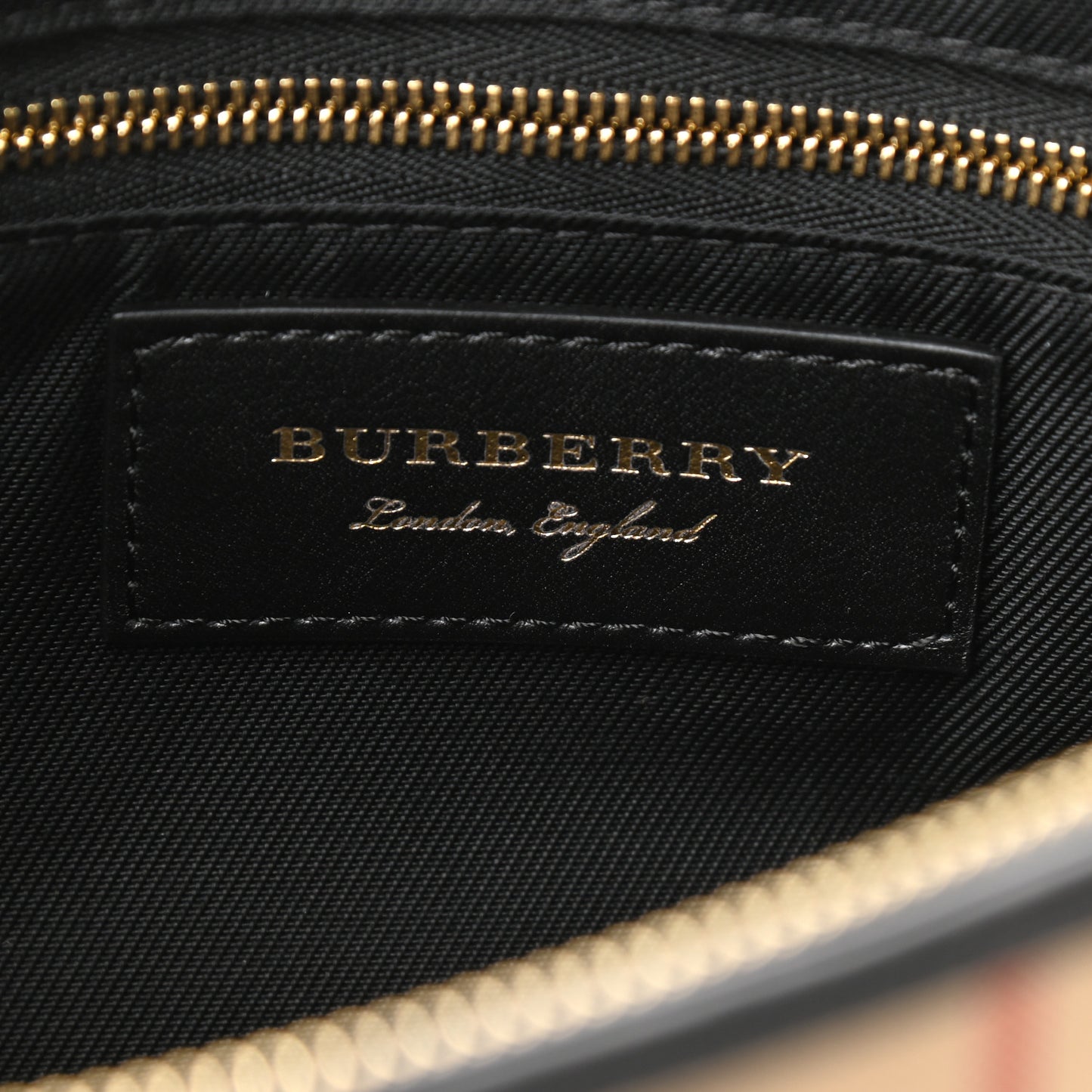 Horseferry Check Small Chichester Crossbody Clutch Bag Black