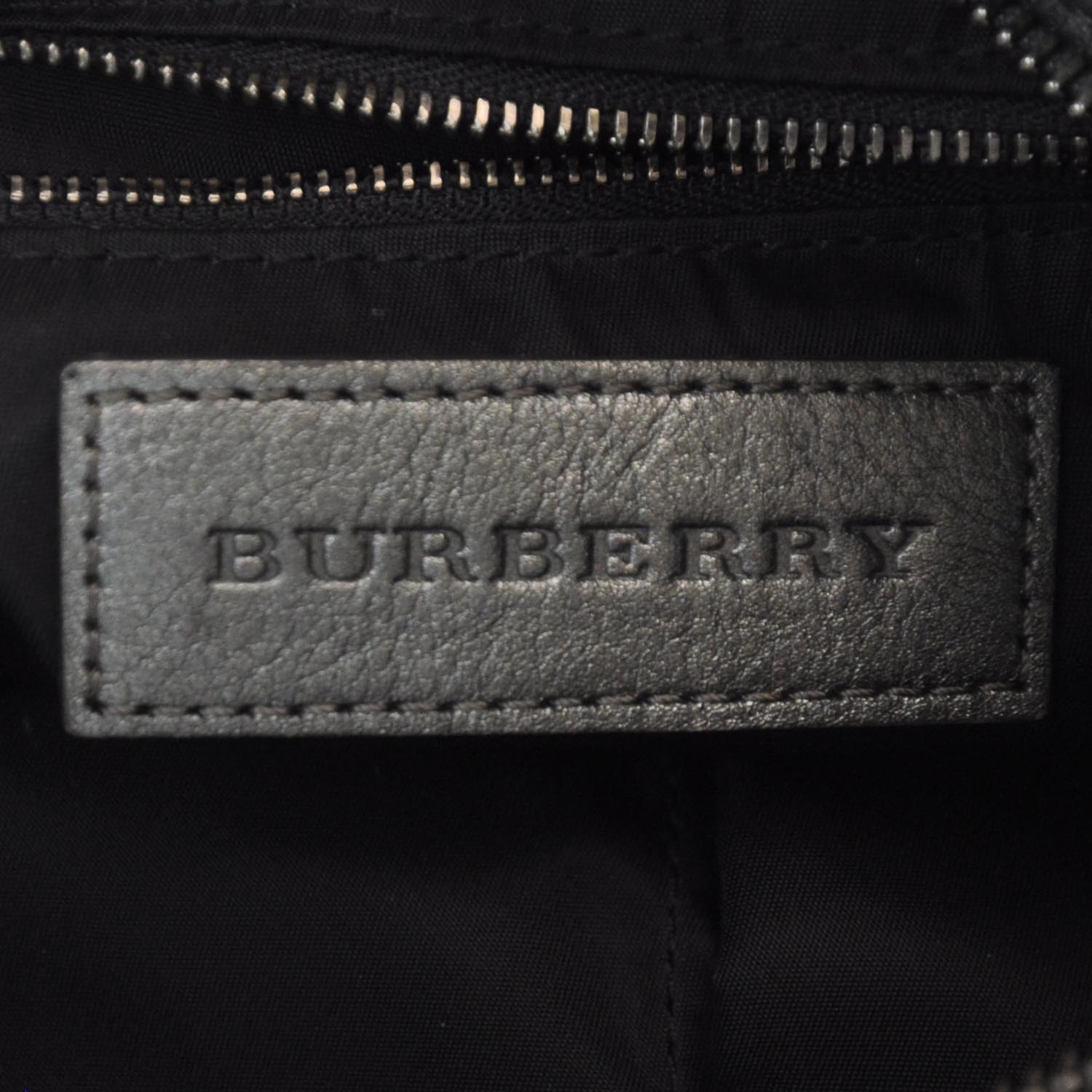 Burberry Shimmer Check Medium Fairby Hobo 6 of 8