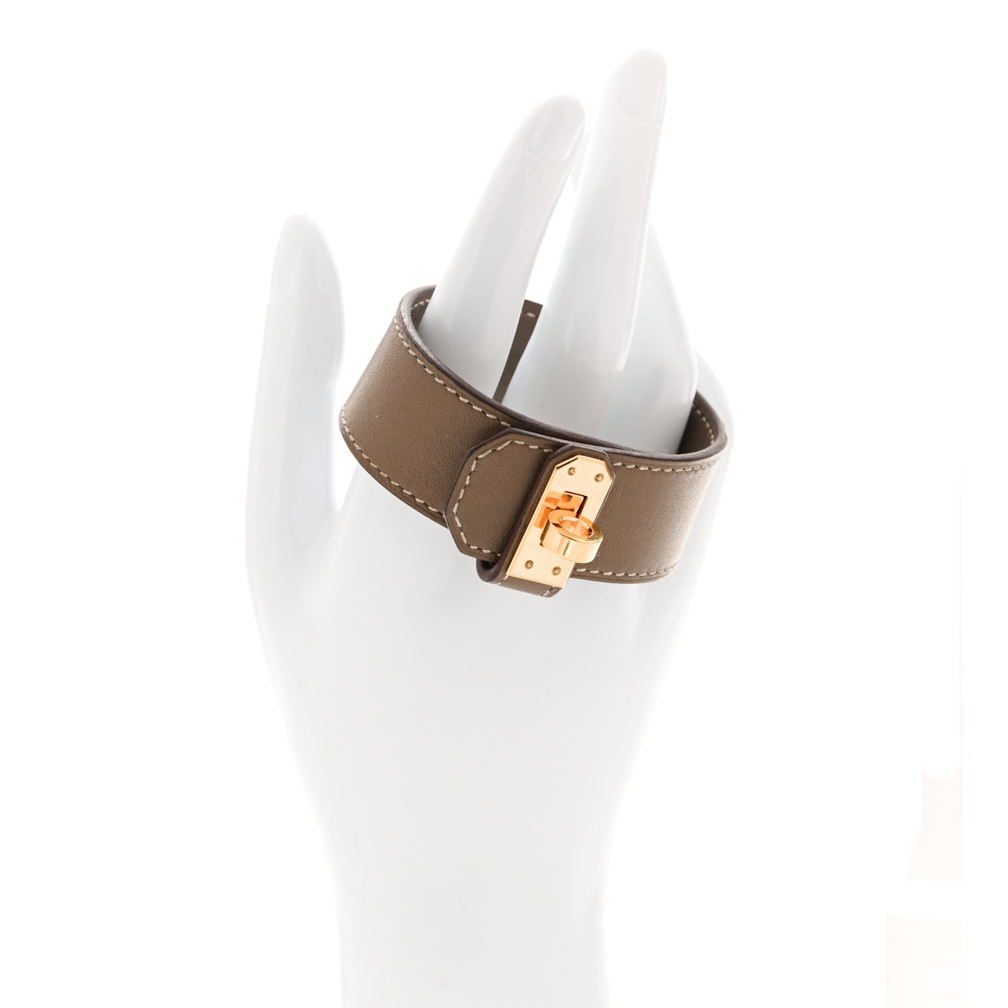 Swift Kelly Twist Bracelet T3  Etoupe