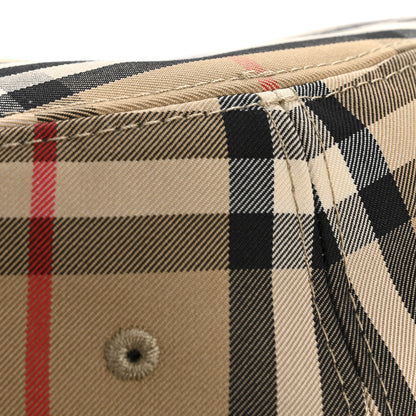 Burberry Technical Cotton Vintage Check Bucket Hat S Archive Beige 9 of 9