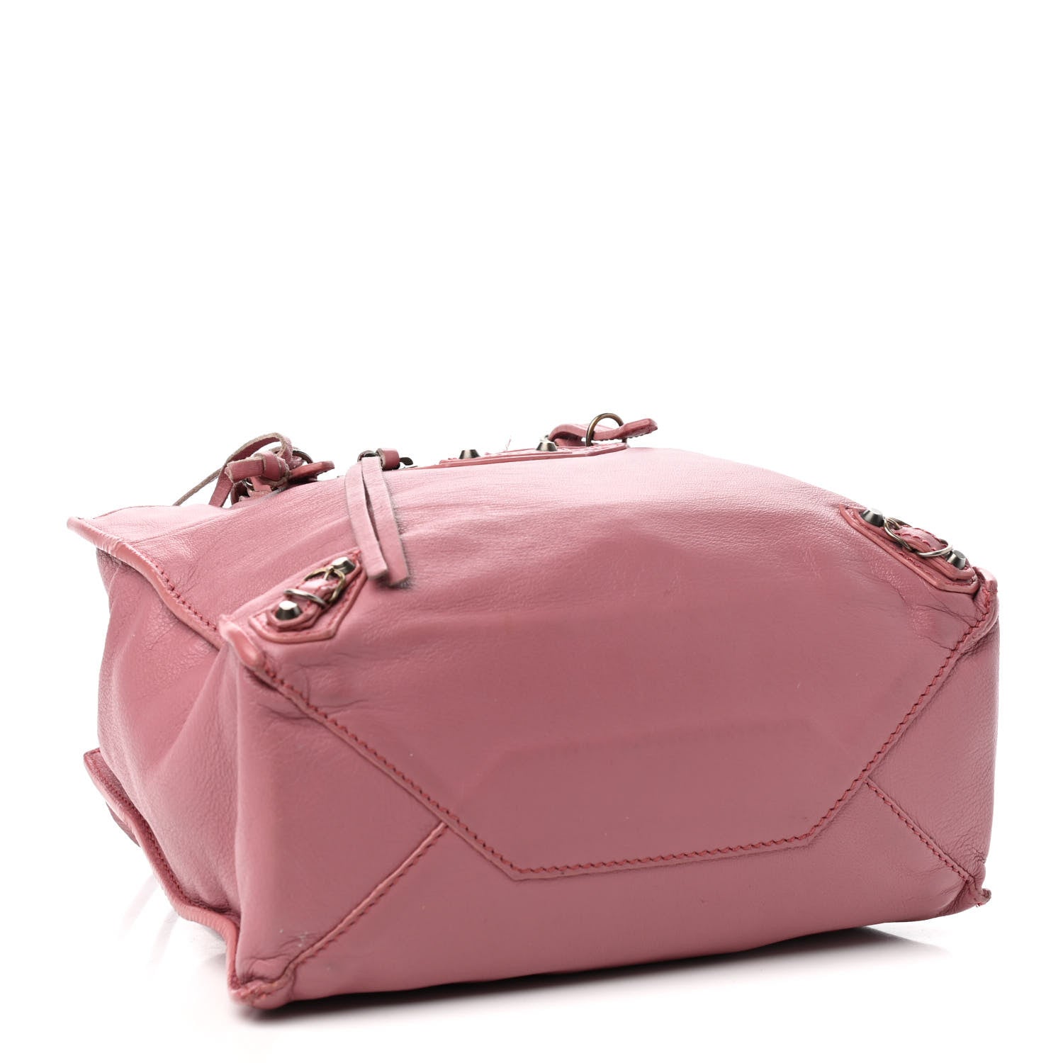 Balenciaga Calfskin Papier Mini A4 Tote Pink 4 of 9