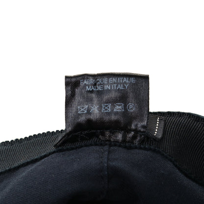 Chanel Cotton CC Cap Hat Black 8 of 8