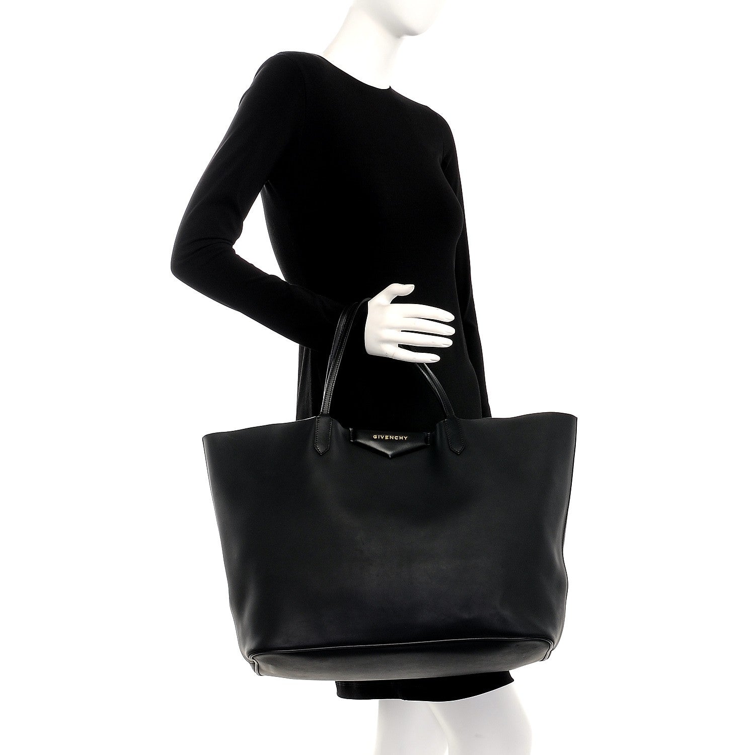 Givenchy Coated Canvas Large Antigona Tote Black 2 of 14