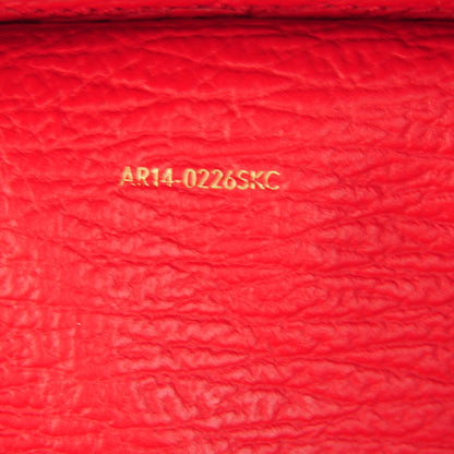 3.1 Phillip Lim 3.1 Textured Calfskin Mini Pashli Satchel Red 9 of 10