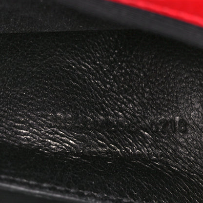 Saint Laurent Grain De Poudre Textured Mixed Matelasse Triquilt Medium Monogram Satchel Rouge Eros 7 of 10