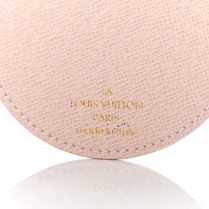 Louis Vuitton Monogram LV Mirror Bag Charm Key Holder Rose Ballerine 5 of 6