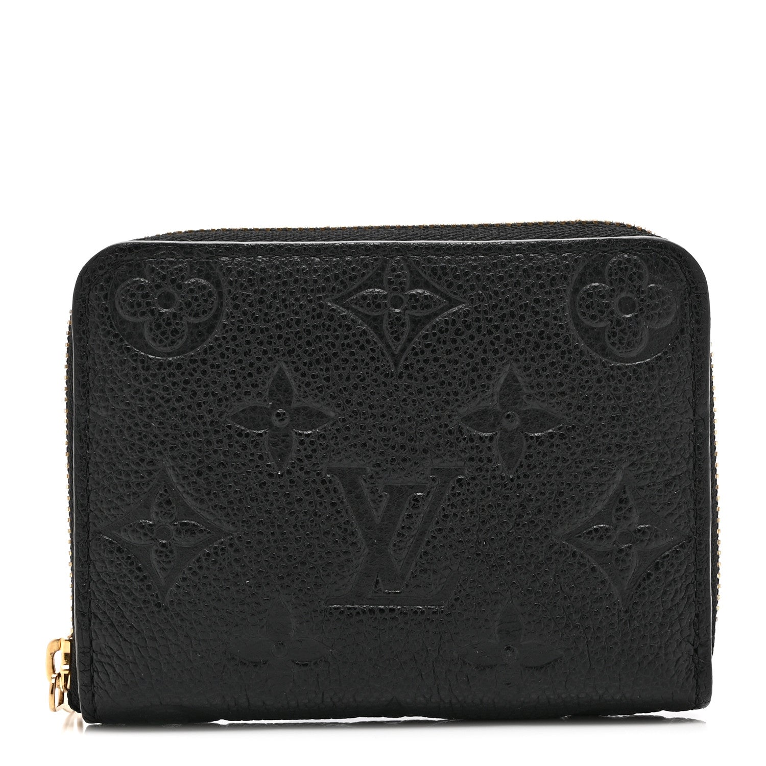 Louis Vuitton Empreinte Zippy Coin Purse Black 1 of 9