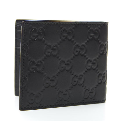 Gucci X MLB Guccissima LA Dodgers Embroidered Bi-Fold Wallet Black Green 3 of 9