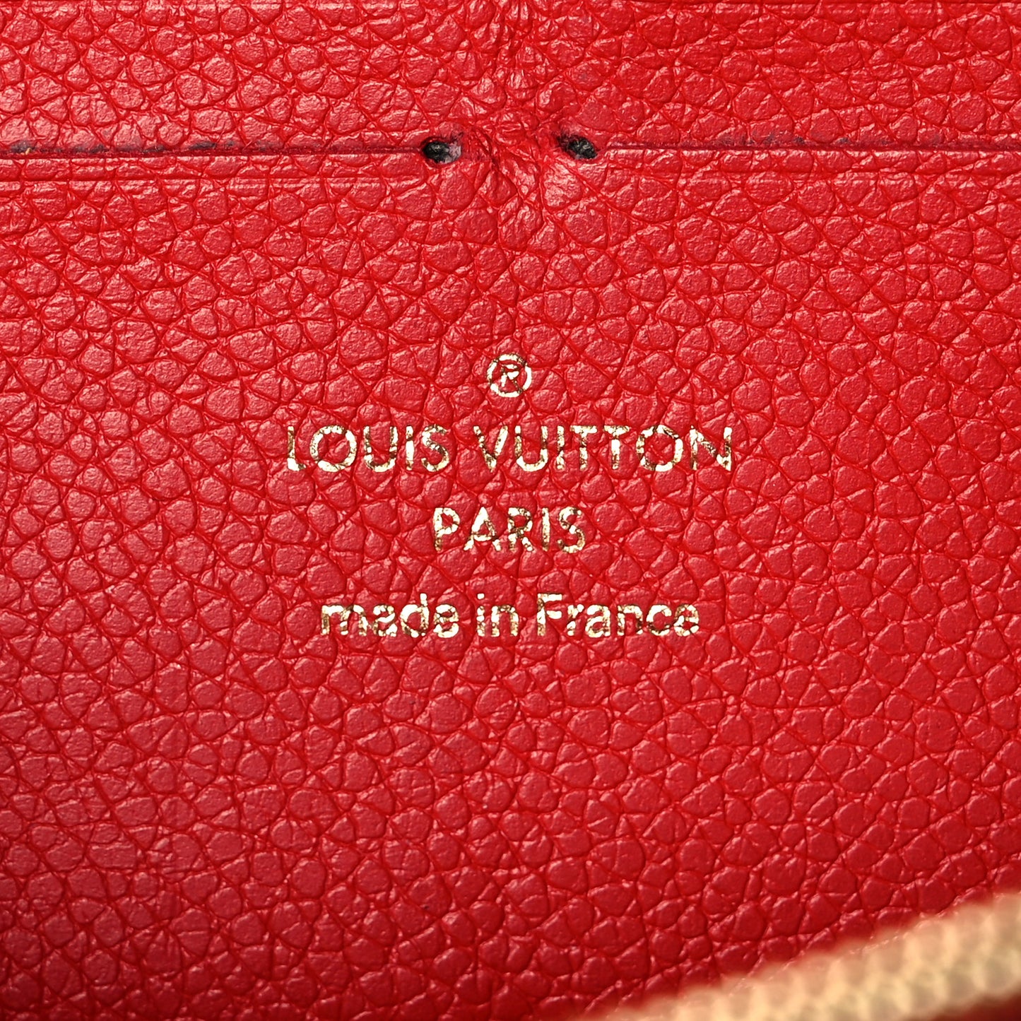 Empreinte Clemence Wallet Cherry