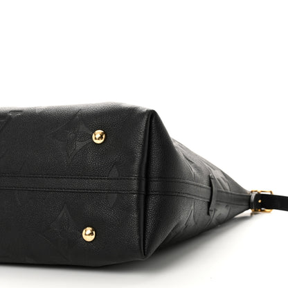 Louis Vuitton Empreinte Monogram Giant CarryAll MM Black 9 of 9
