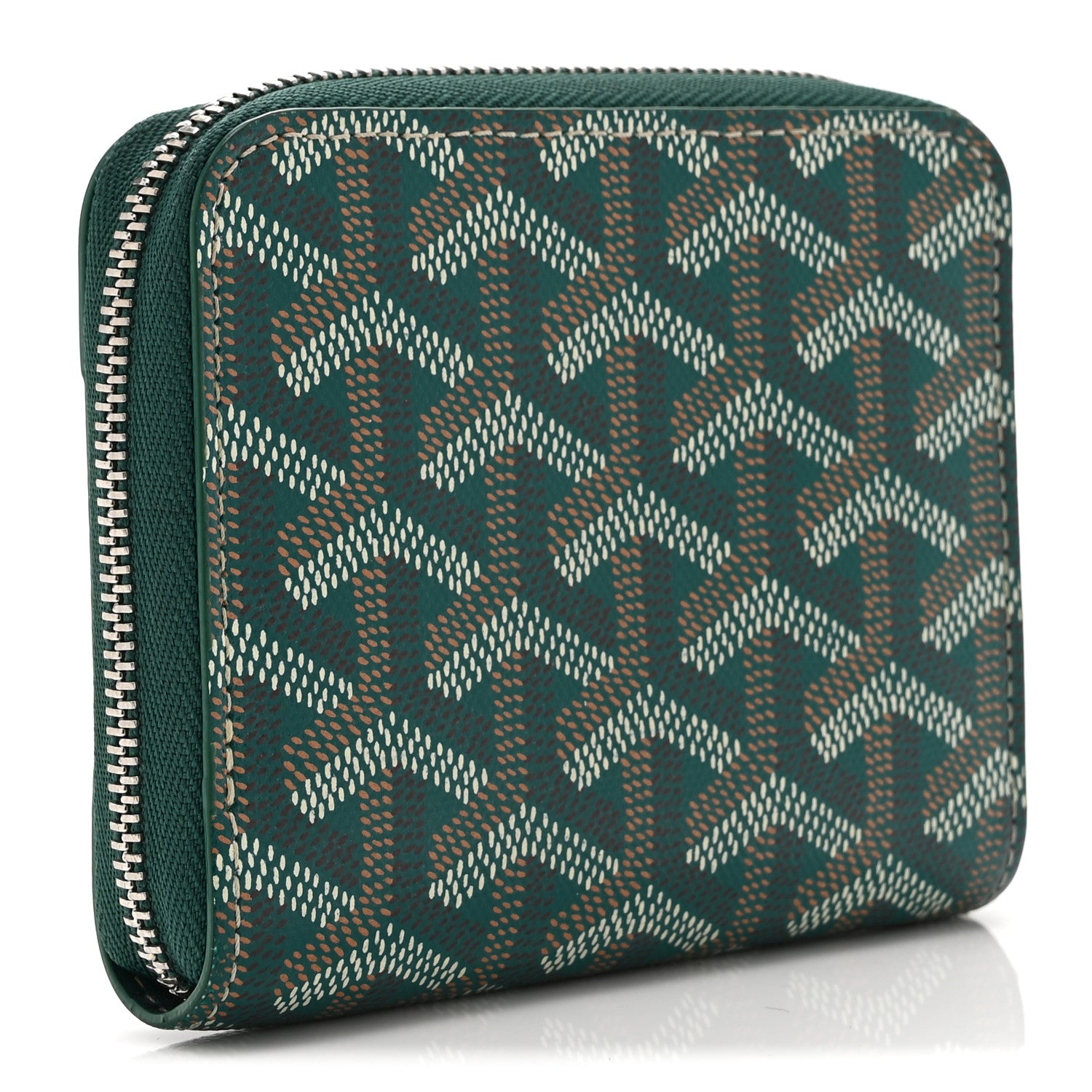 Goyard Goyardine Matignon PM Wallet Green 3 of 11