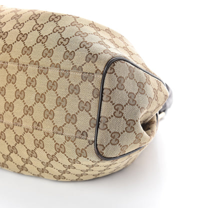 Gucci Monogram Medium Sukey Tote Dark Brown 9 of 9