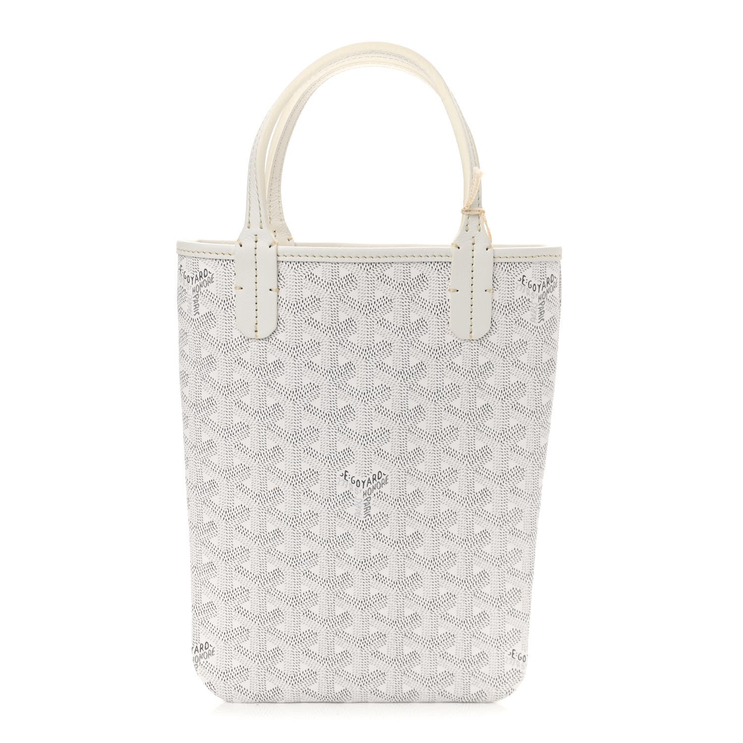 Goyard Goyardine Poitiers Tote White 1 of 9
