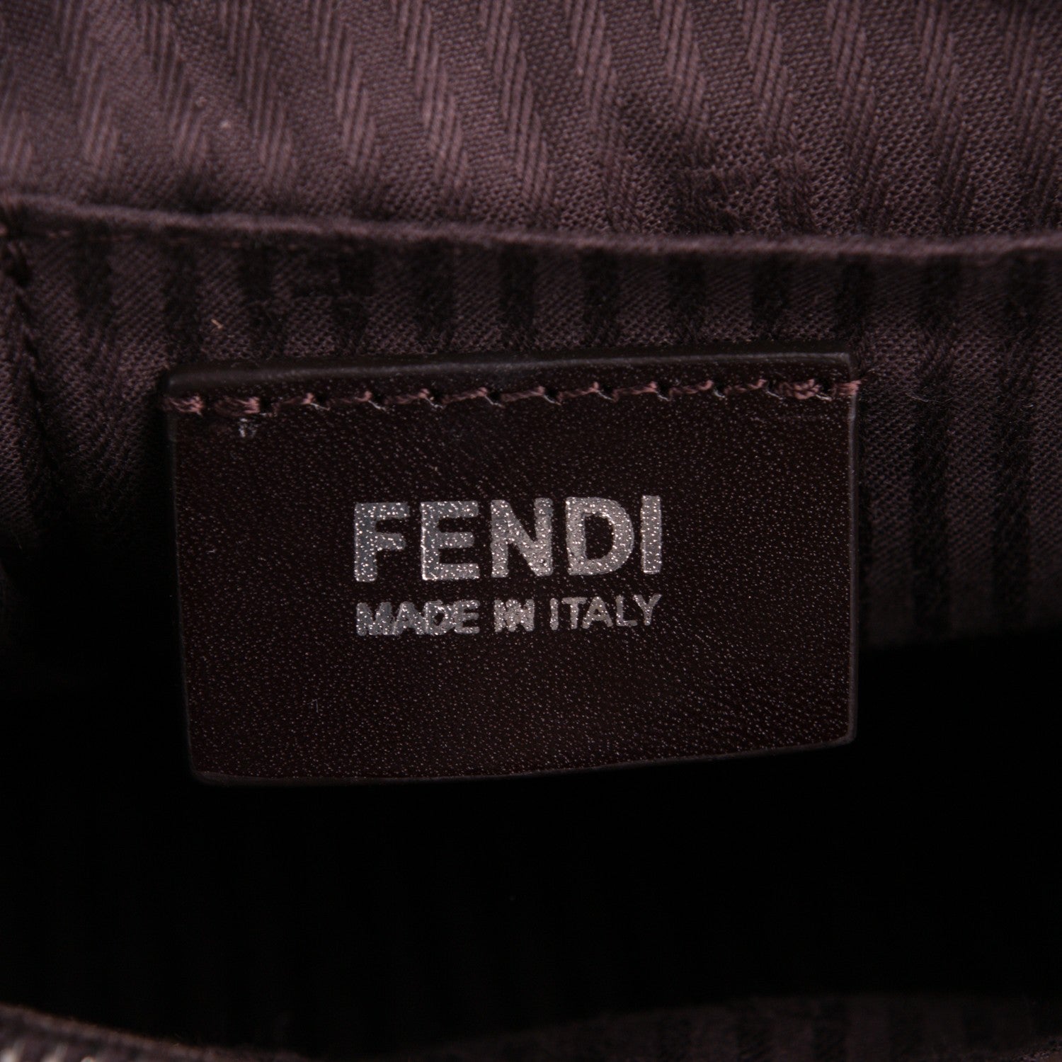 Fendi Vitello Elite Regular 2Jours Tote Caffe Noir 6 of 7