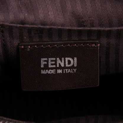 Fendi Vitello Elite Regular 2Jours Tote Caffe Noir 6 of 7