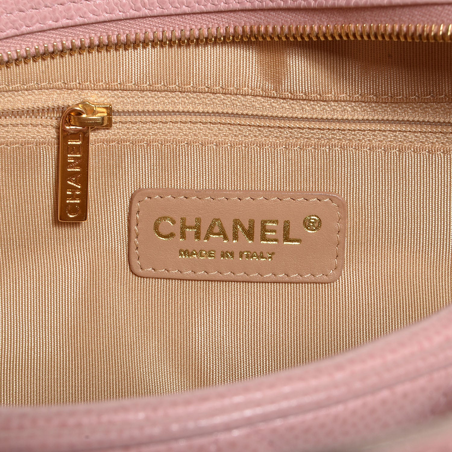 Chanel Caviar Quilted Small Bowler Pink 6 of 8