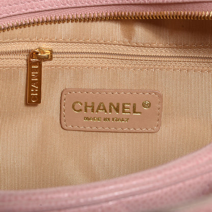 Chanel Caviar Quilted Small Bowler Pink 6 of 8