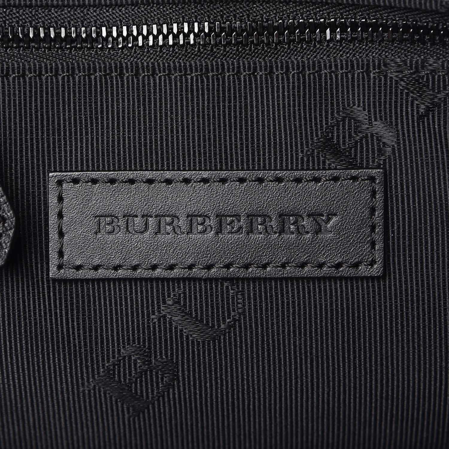 Burberry Weatherproof Calfskin Large Rucksack Backpack Black 6 of 8