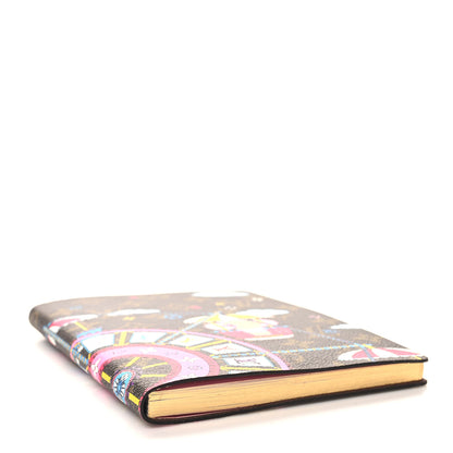 Louis Vuitton Monogram 2020 Christmas Animation Big Wheel Notebook MM Rose Ballerine 5 of 10