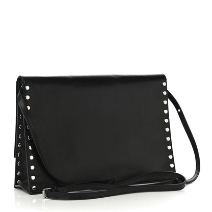 Proenza Schouler Calfskin Studded Small Lunch Bag Black 3 of 13
