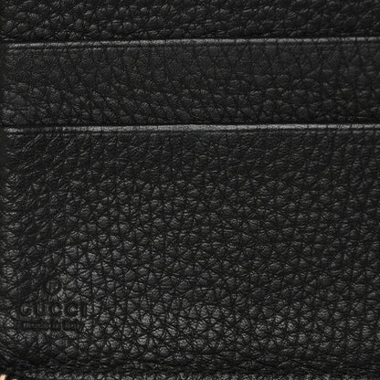 Gucci Pebbled Calfskin Soho Zip Around Wallet Black 6 of 12