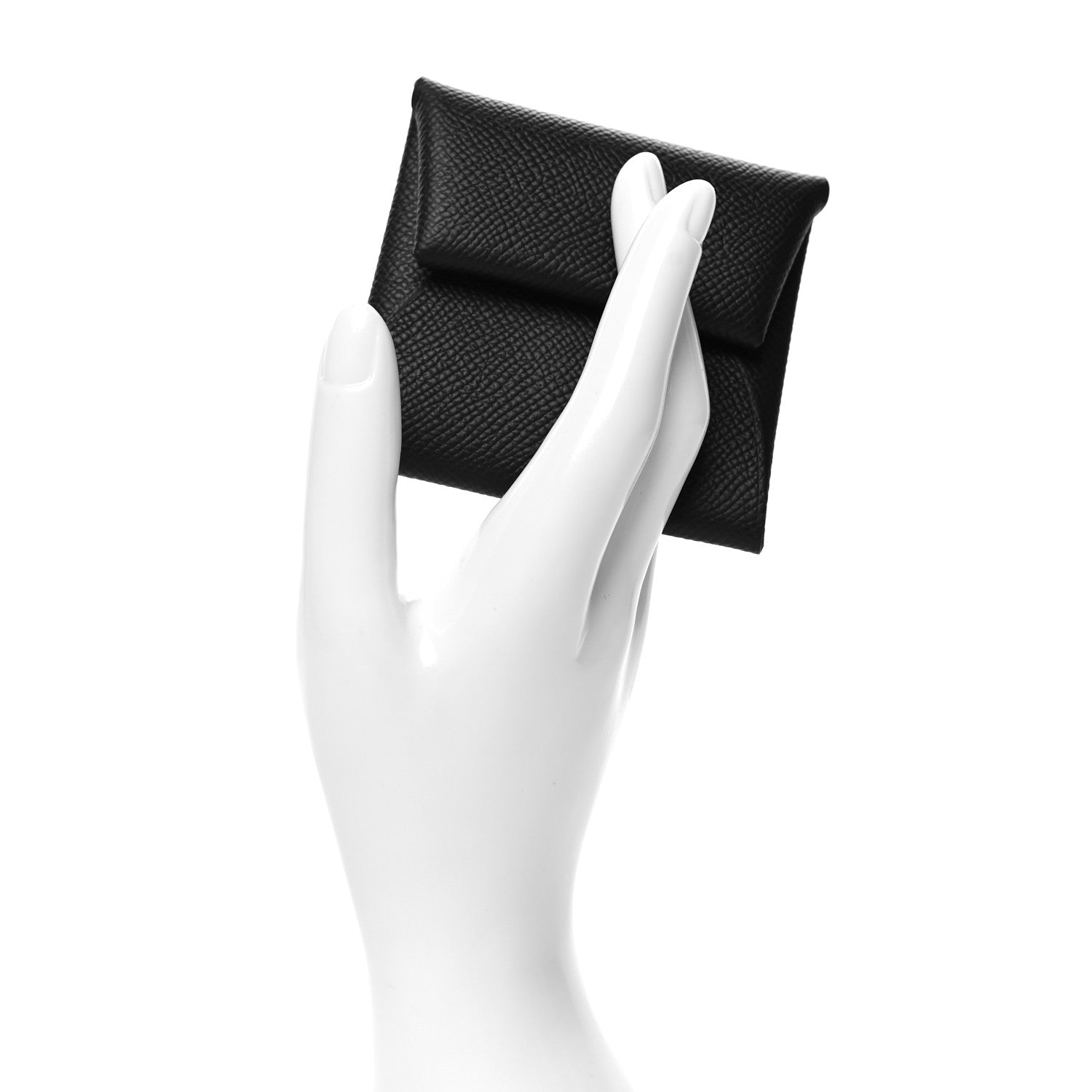 Hermes Epsom Bastia Coin Purse Black 2 of 7