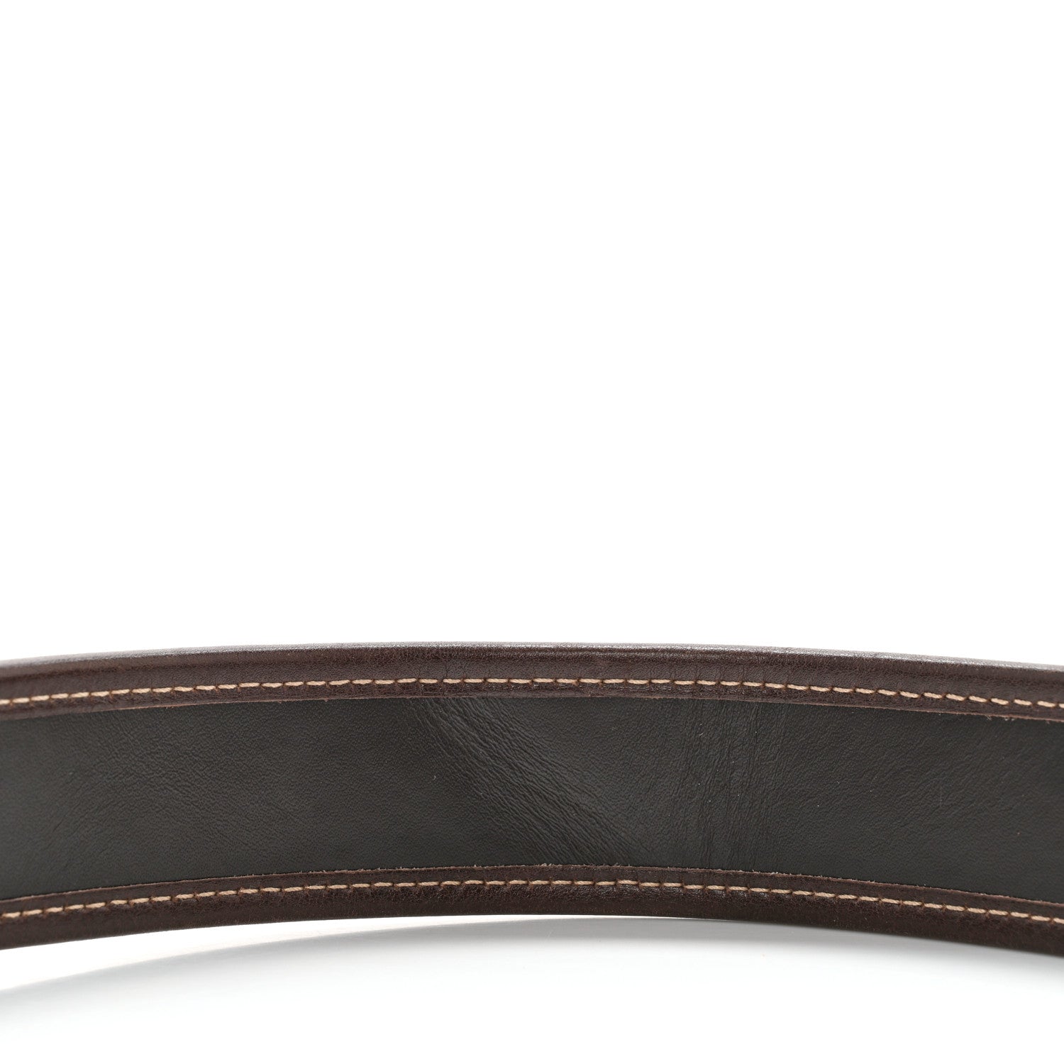 Gucci Monogram Belt 100 40 Dark Brown 4 of 7