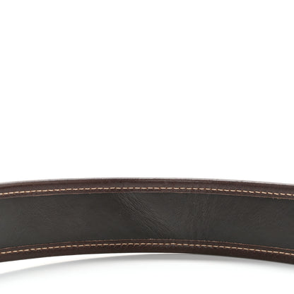 Gucci Monogram Belt 100 40 Dark Brown 4 of 7