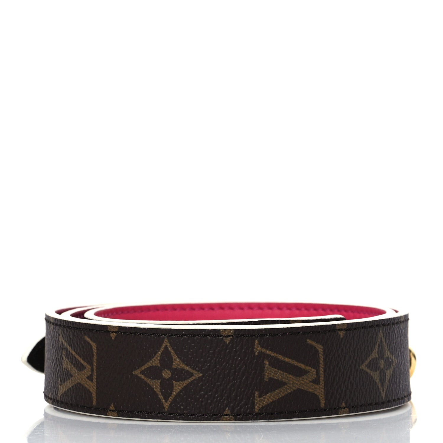 Louis Vuitton Monogram Bandouliere Shoulder Strap XL Hot Pink 3 of 7