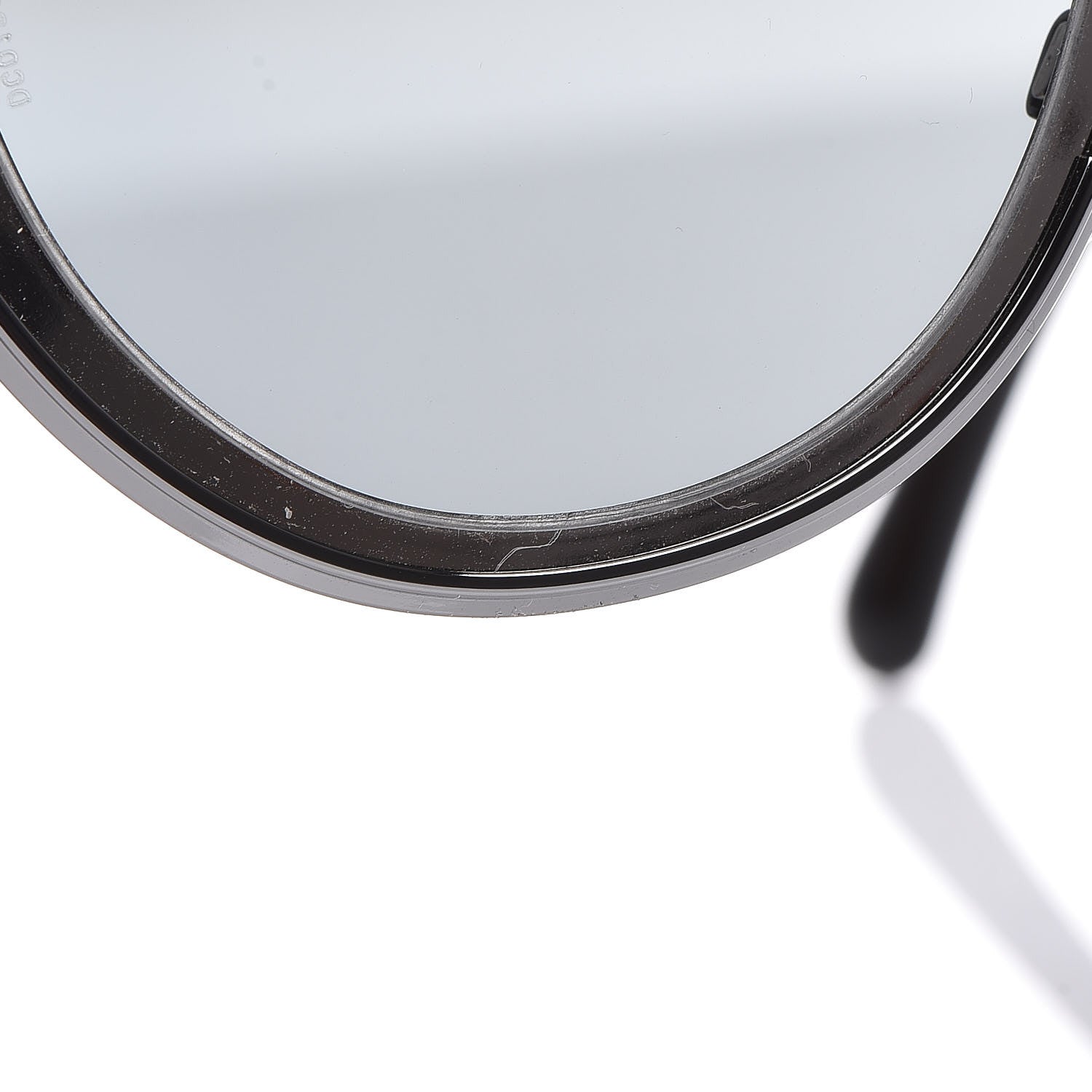 Chanel Metal Cat Eye Sunglasses 4222 Silver Black 9 of 10