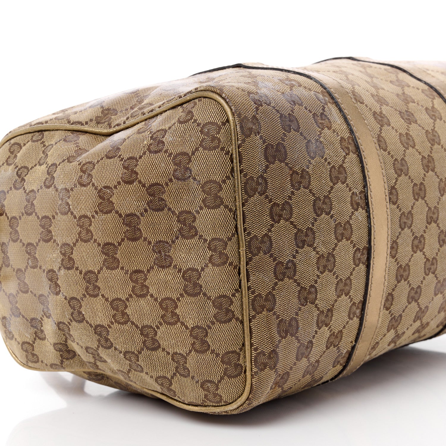 Gucci GG Plus Monogram Medium Joy Boston Gold 9 of 16