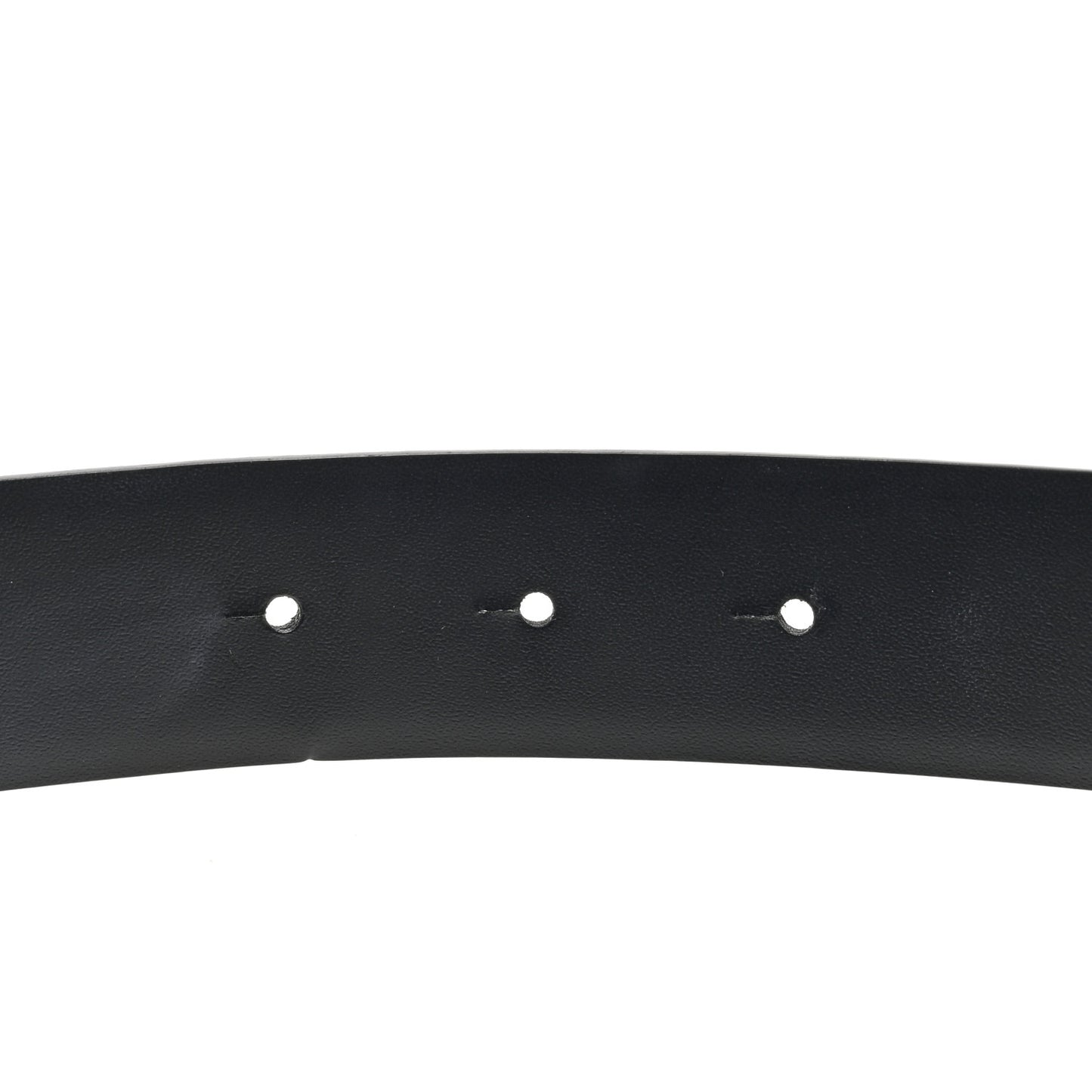 Patent Plexiglass CC Boy Belt 90 36 Black Beige
