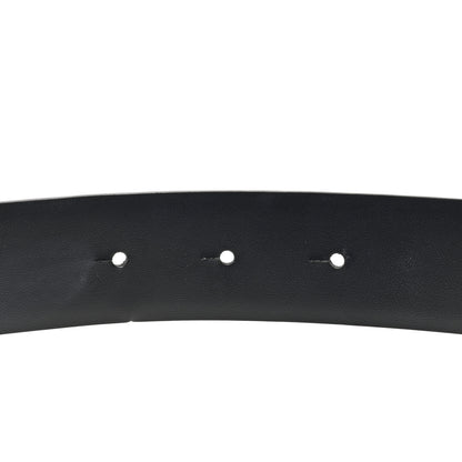 Chanel Patent Plexiglass CC Boy Belt 90 36 Black Beige 4 of 4