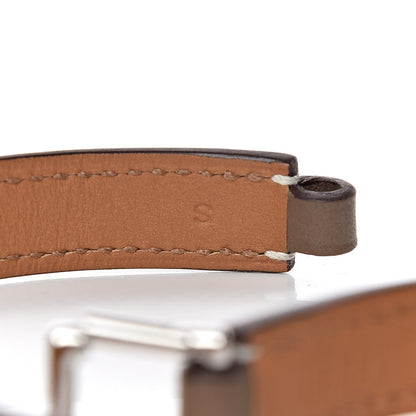 Hermes Swift Rivale Double Tour Bracelet S Etoupe 4 of 6