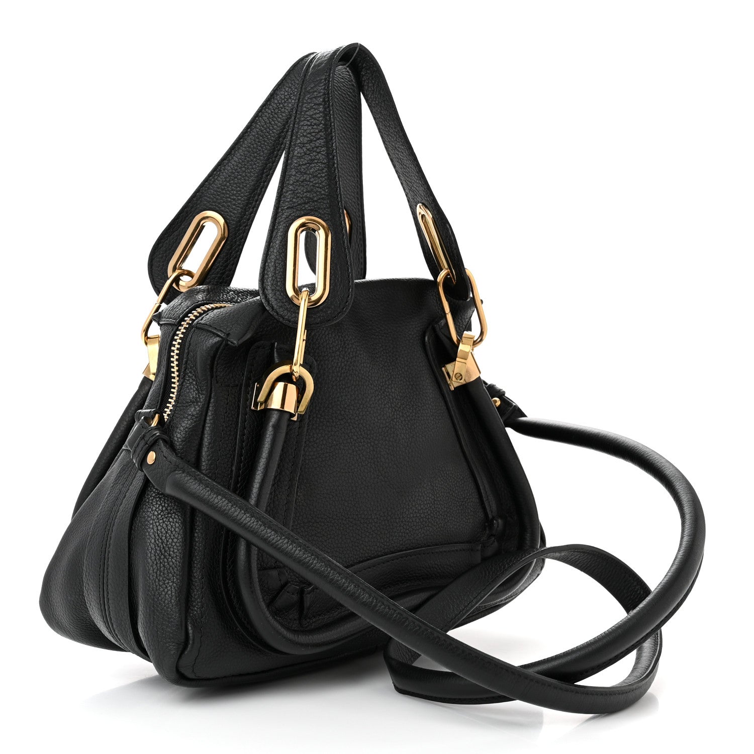 Chloe Calfskin Small Paraty Black 3 of 10
