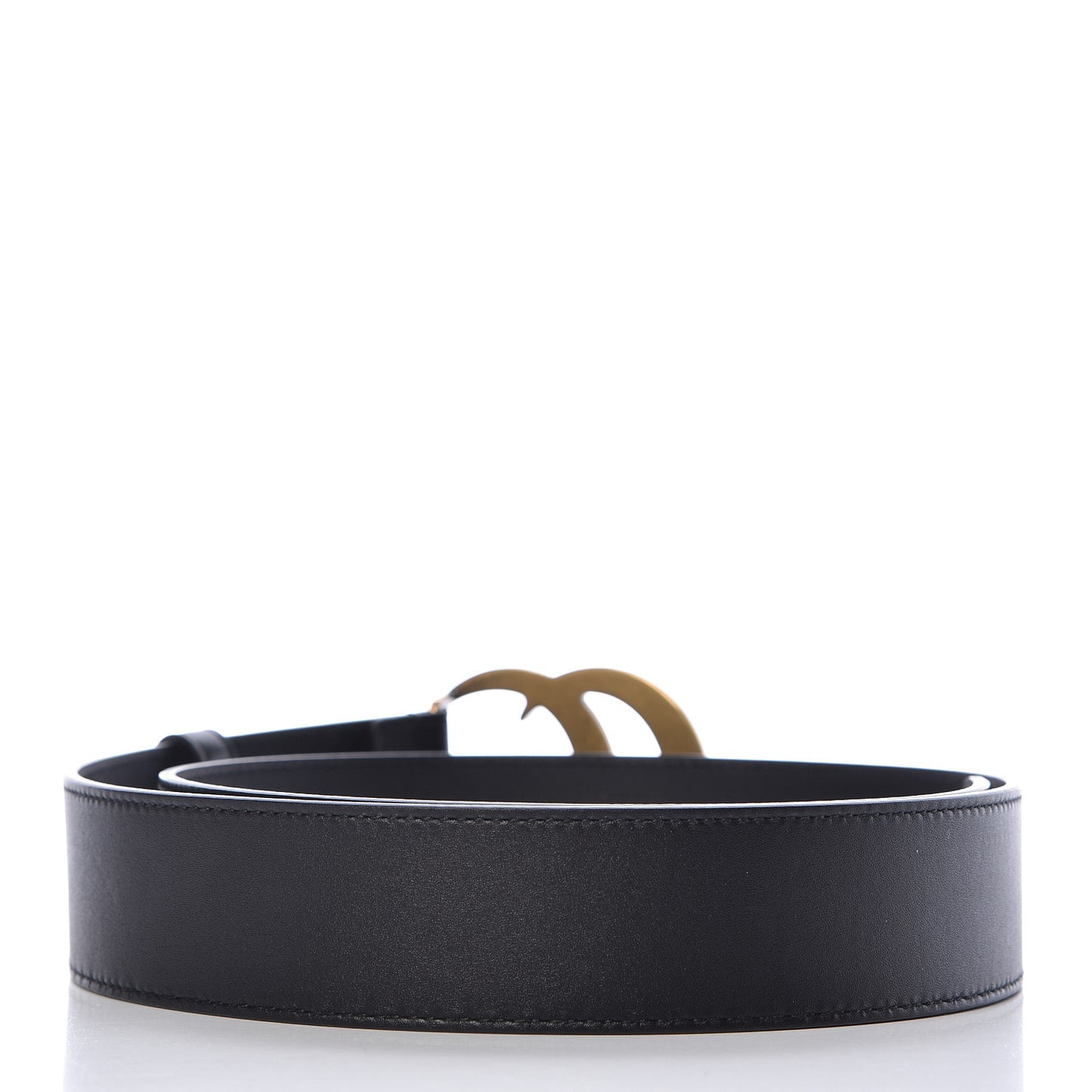 Calfskin Double G 40mm Belt 85 34 Black