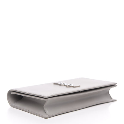 Saint Laurent Grain De Poudre Classic Monogram Kate Clutch Souris 4 of 10