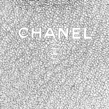 Chanel Metallic Lambskin Quilted Glasses Case With Chain Silver 6 of 14