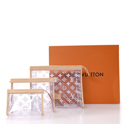 Louis Vuitton PVC Monogram Trio Poche Toilette 15 of 15