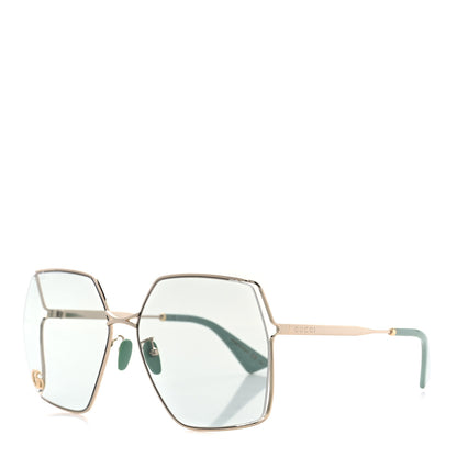 Gucci Metal Sunglasses GG0817S Green 1 of 8